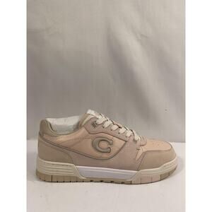 Coach Soho SNKR SDE Shoes Women's Size 10 Blush Pink Suede Sneakers New Box